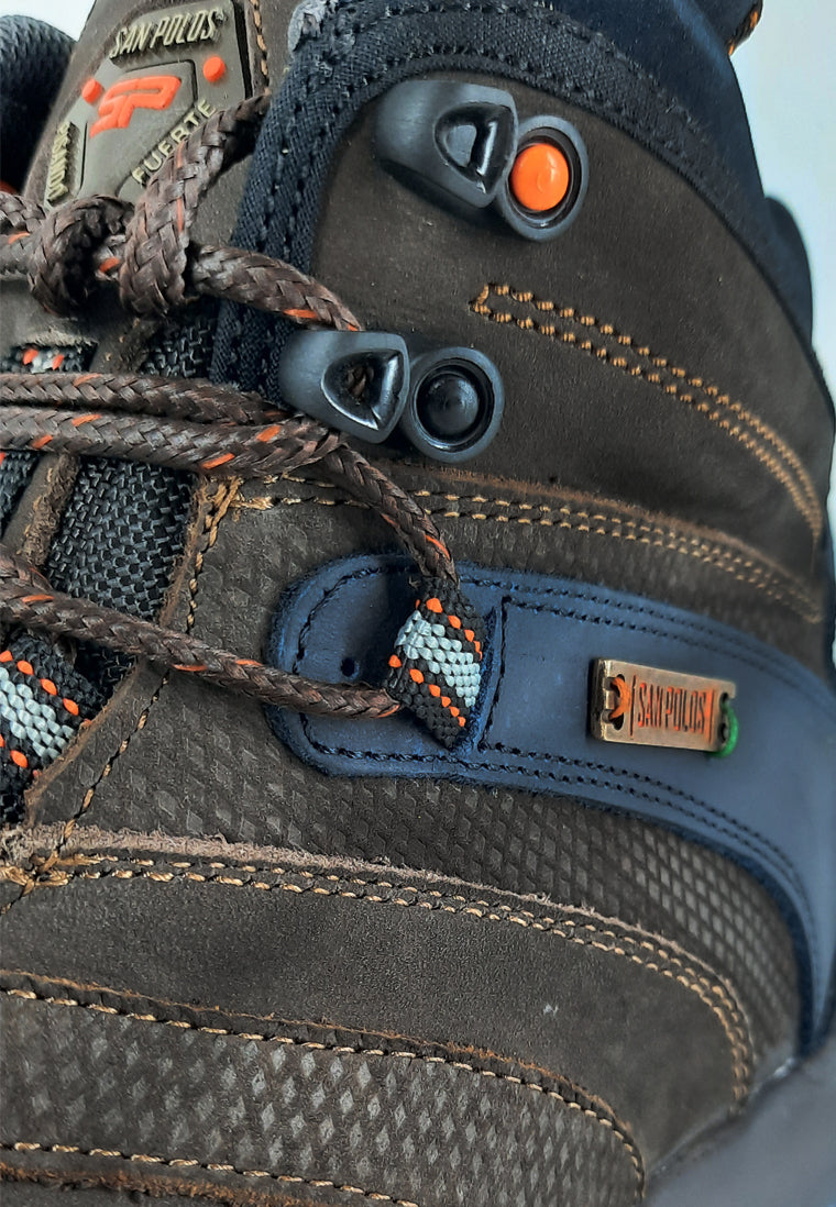 Botas San Polos Hiking Hombre 3589 Fumo