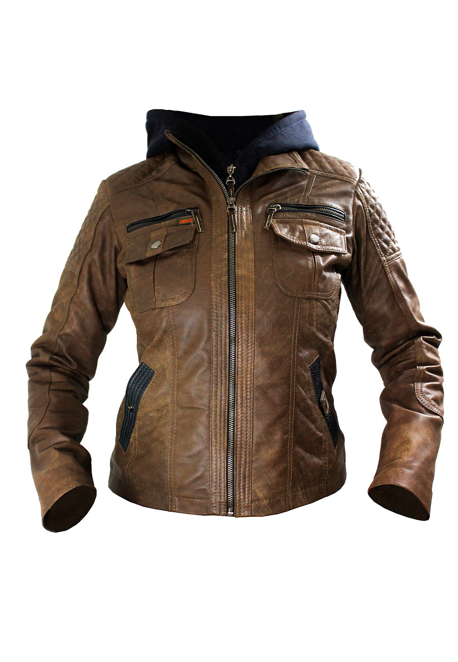 Chaquetas San Polos Mujer D100 Pardo