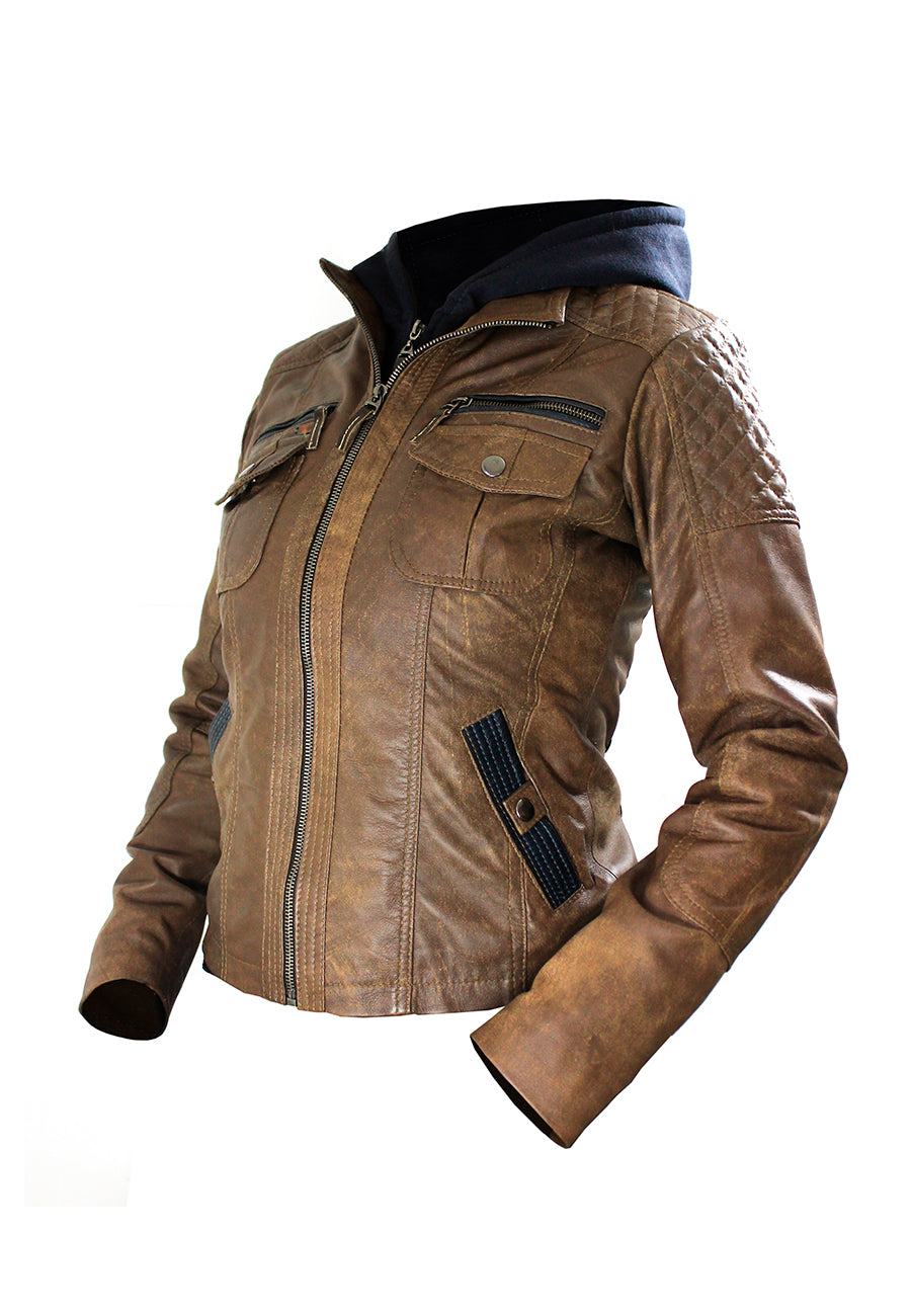 Chaquetas San Polos Mujer D100 Pardo
