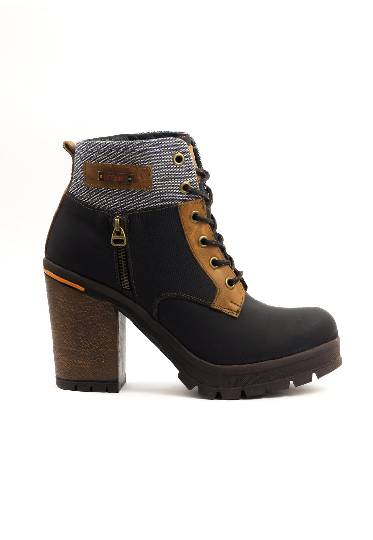 Botas San Polos Casual Mujer EK8935 Graso Negro
