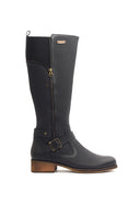 Botas de Cuero Caña Larga para Mujer San Polos EK2358 Negro