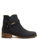 Botas Casuales de Cuero para Mujer | San Polos EK2359 Negro