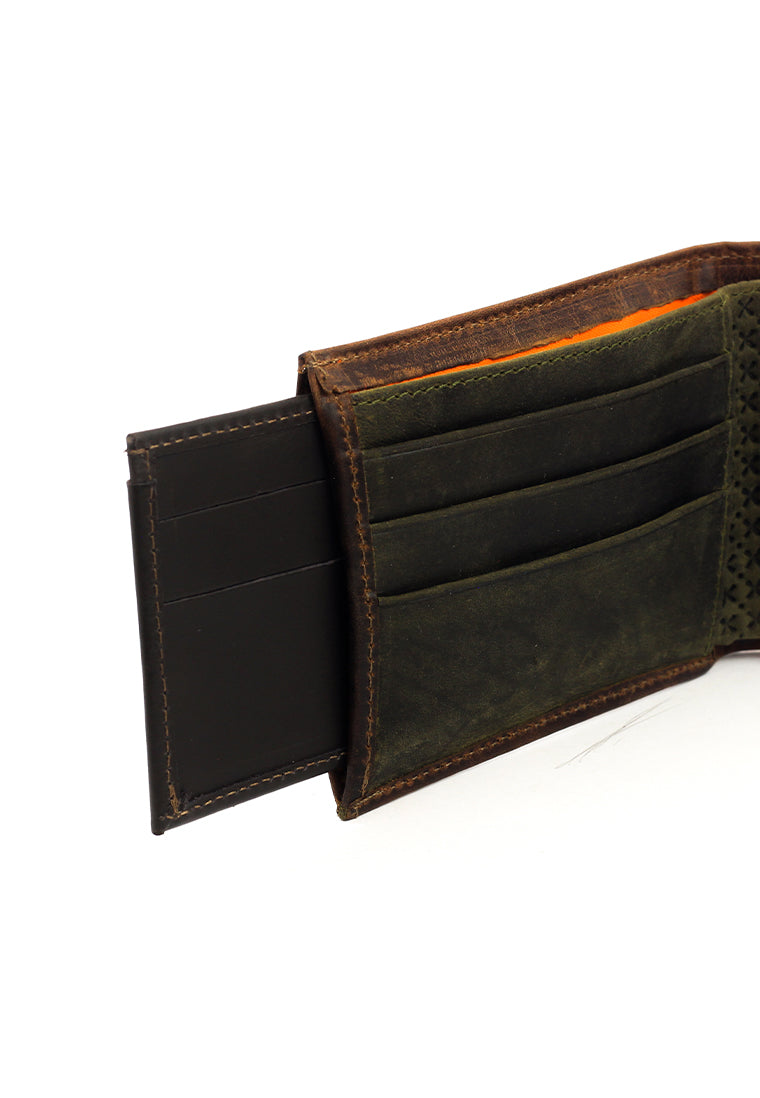 Billeteras San Polos Hombre JB040 Coñac Verde