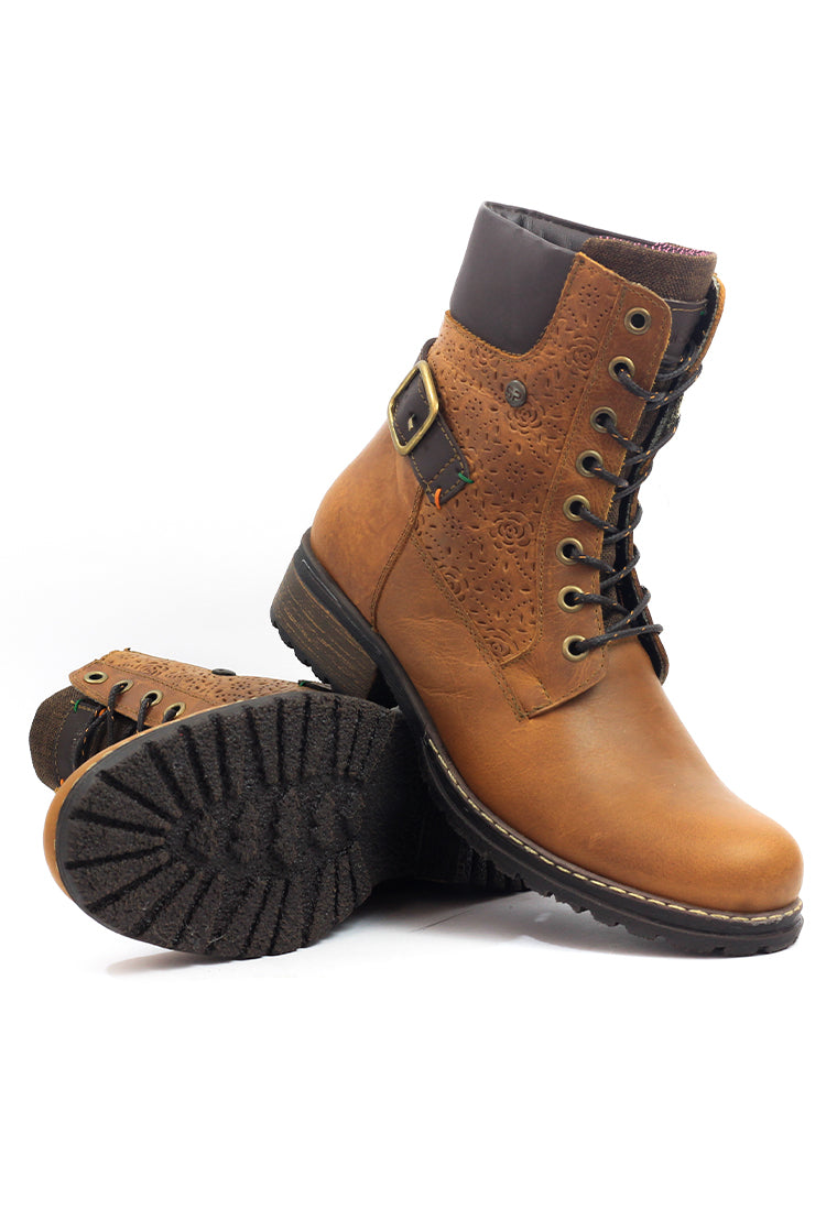 Botas San Polos Casual Mujer MS006 Miel