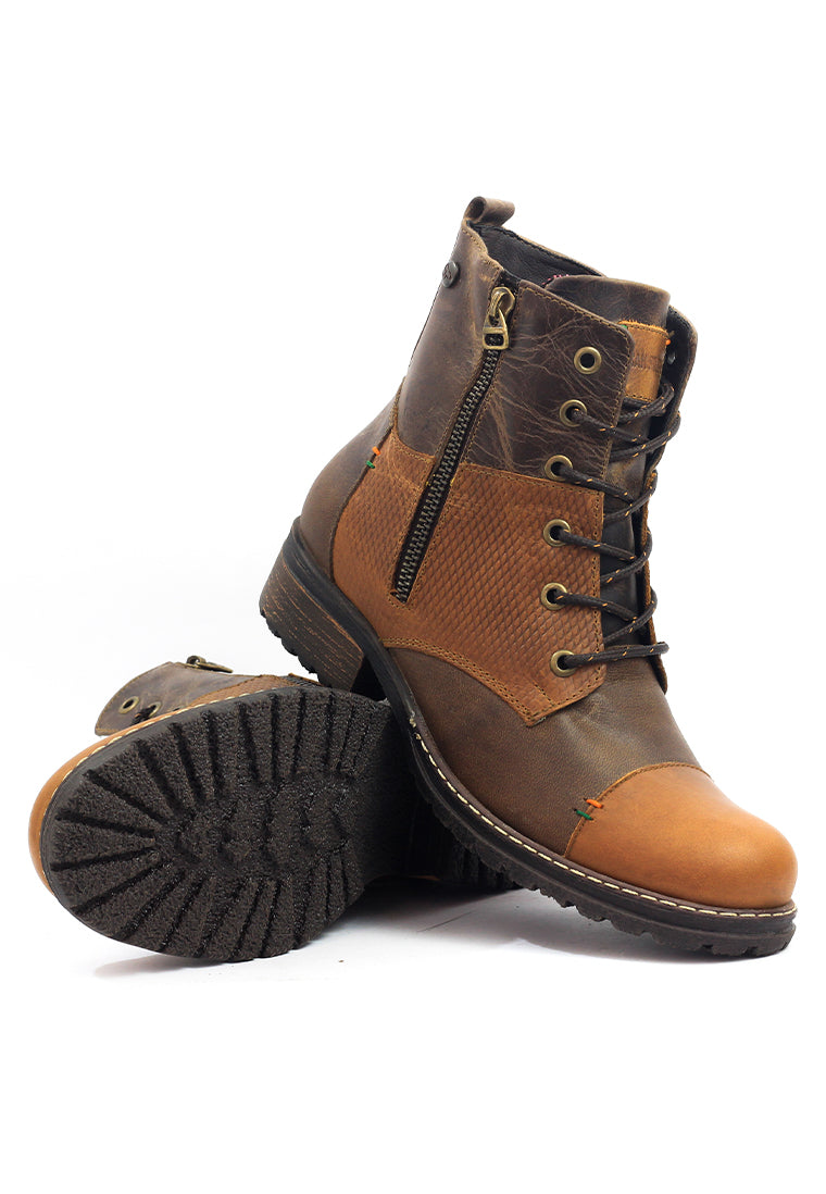 Botas San Polos Casual Mujer MS502 Café