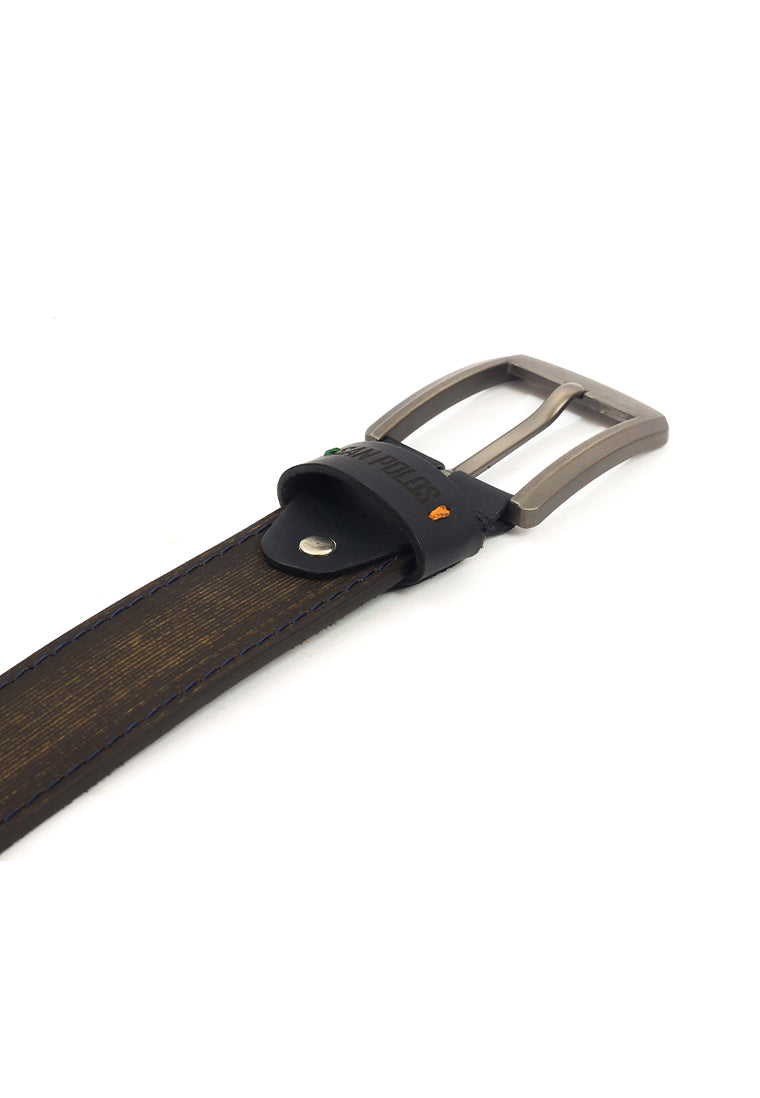 Correas San Polos Hombre SP004 Negro Miel