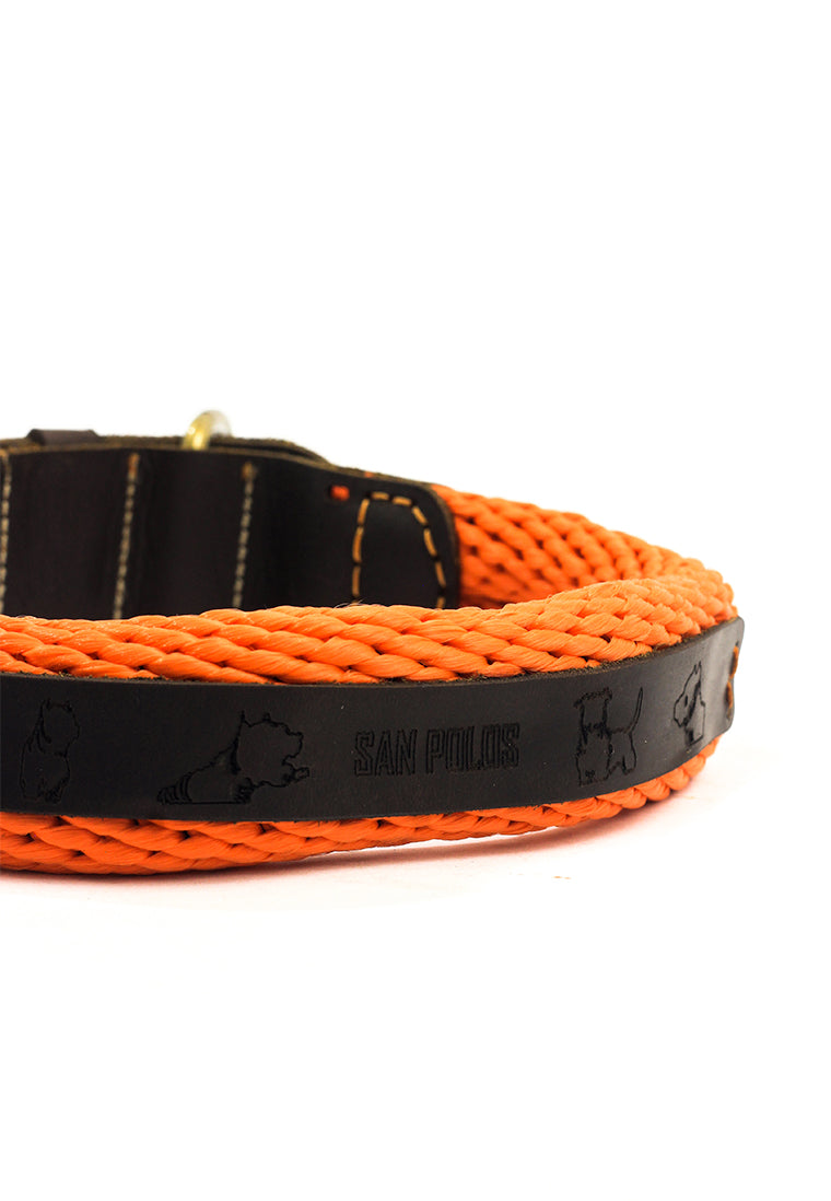 Collar San Polos Mascotas VC001 Naranja