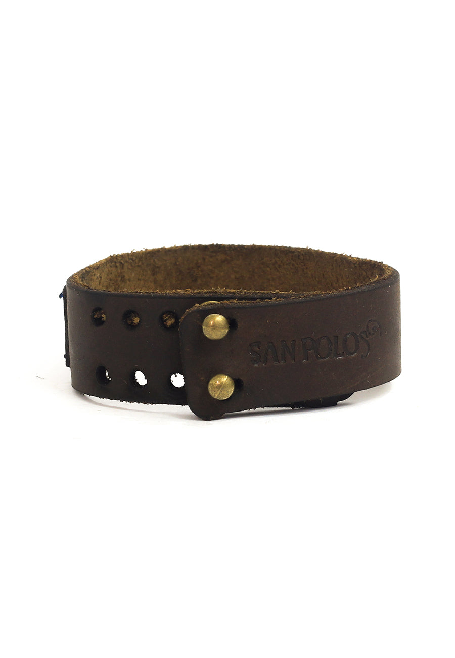 Brazaletes y Manillas San Polos Hombre VC071 Crosta Coñac
