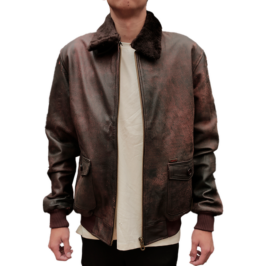 Chaqueta Top Gun San Polos Hombre Café