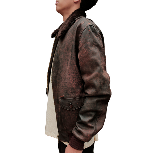 Chaqueta Top Gun San Polos Hombre Café