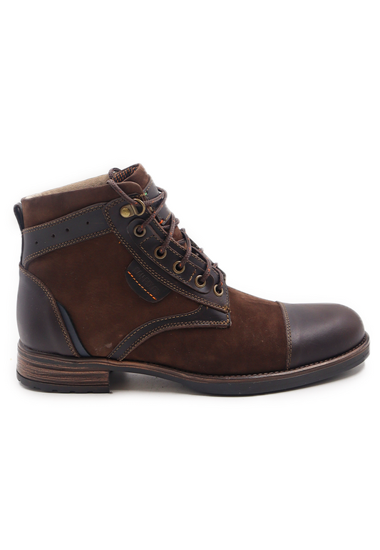 Botas San Polos Casual Hombre 3249 Nobuck Café
