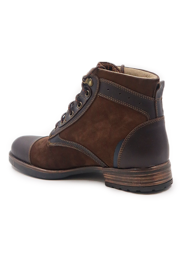 Botas San Polos Casual Hombre 3249 Nobuck Café.