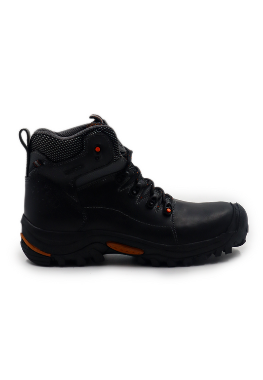 Botas San Polos Industrial Hombre 3467 Negro Naranja.