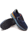 Zapatos San Polos Sneakers Hombre 3684 Nobuk Azul