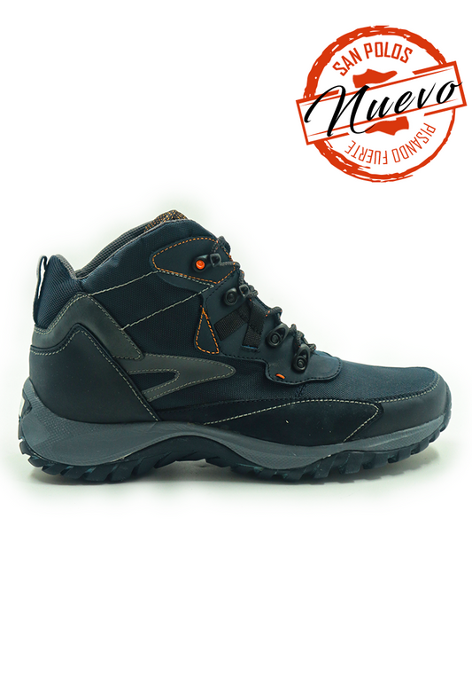 Botas San Polos Hiking Hombre 3728 Azul