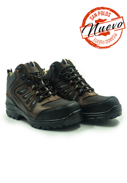 Botas San Polos Industrial Hombre 3737 Cafe