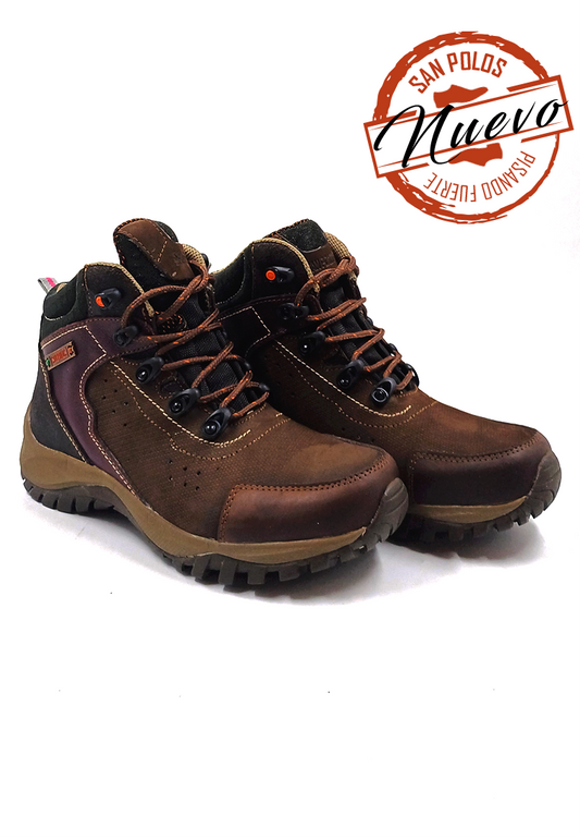 Botas San Polos Hiking Mujer 3778 Cafe