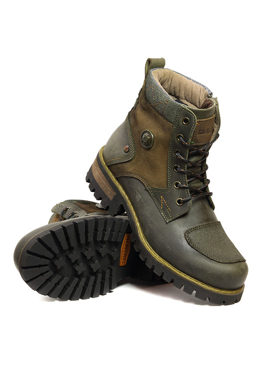 Botas San Polos Leñador Hombre 3912 Verde
