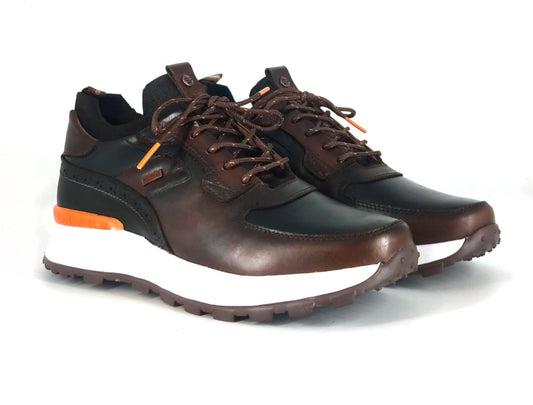 Zapatos San Polos Sneakers Hombre 3786 Pardo