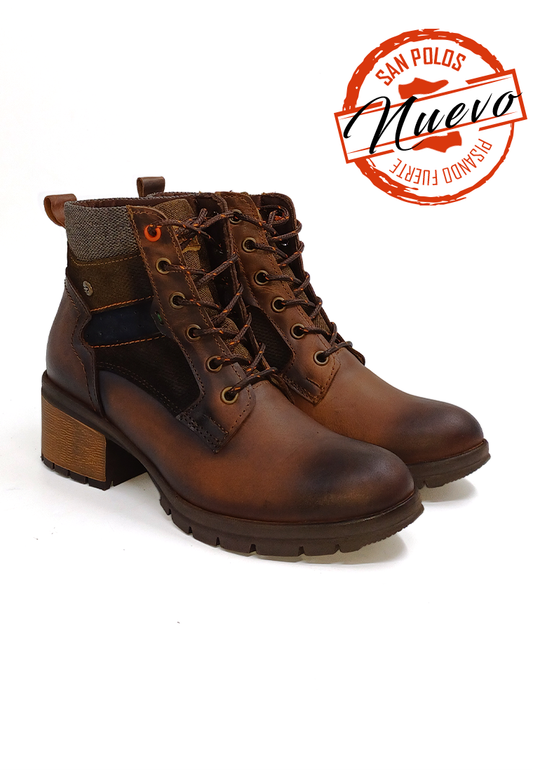 Botas San Polos Casual Mujer EK3030 Coñac