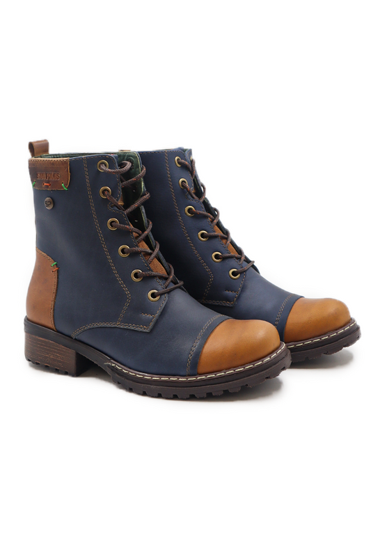 Botas San Polos Casual Mujer EK1541 Azul Miel