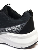 San Polos Deportivo Running SP01W1 Mujer Negro Gris