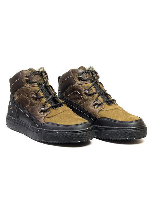 Botines San Polos Tipo Vans Hombre 3766 Miel Azul