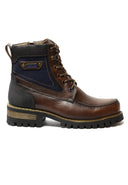 Botas San Polos Leñador Hombre 3891 Coñac Azul