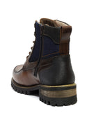 Botas San Polos Leñador Hombre 3891 Coñac Azul