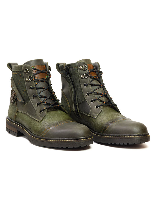 Botas San Polos Casual Hombre 3878 Verde