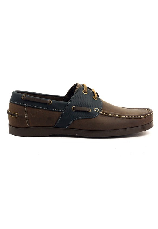 Zapatos San Polos Apache Hombre 174 Pardo Azul