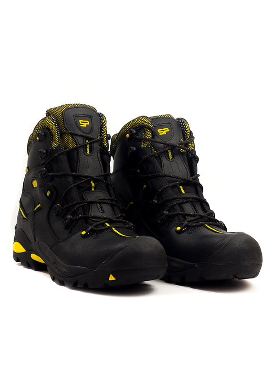 Botas San Polos Industrial Hombre 2838 Negro Amarillo