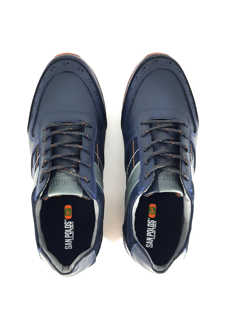 Zapatos San Polos Sneakers Hombre 3303 Azul