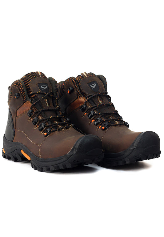 Botas San Polos Industrial Hombre 3467 Café