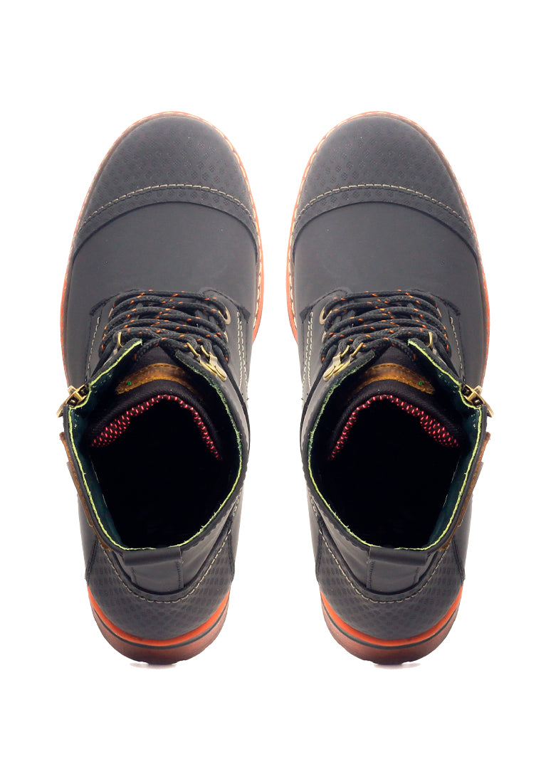Botas San Polos Casual Mujer EK-1307 Negro
