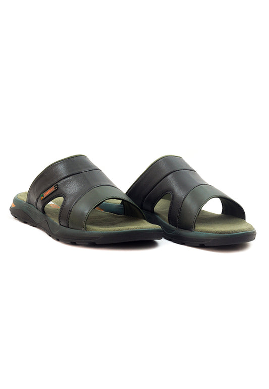 Sandalias San Polos  Hombre SX001 Negro Verde