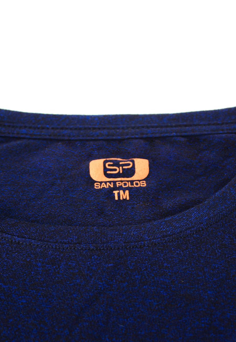 Camiseta T-Shirt San Polos Hombre AX001 Azul