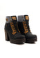 Botas San Polos Casual Mujer EK8935 Graso Negro