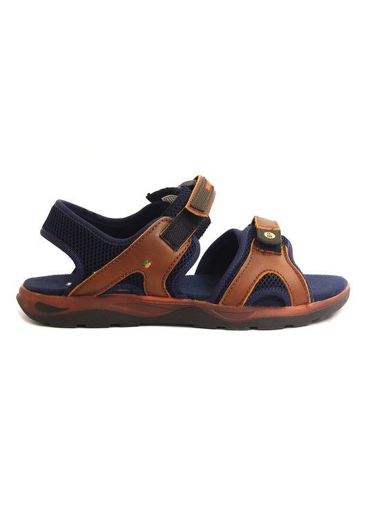 Sandalias San Polos  Hombre SX003 Miel Azul