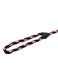 Lazos San Polos  Mascotas VC054 Negro Rosado